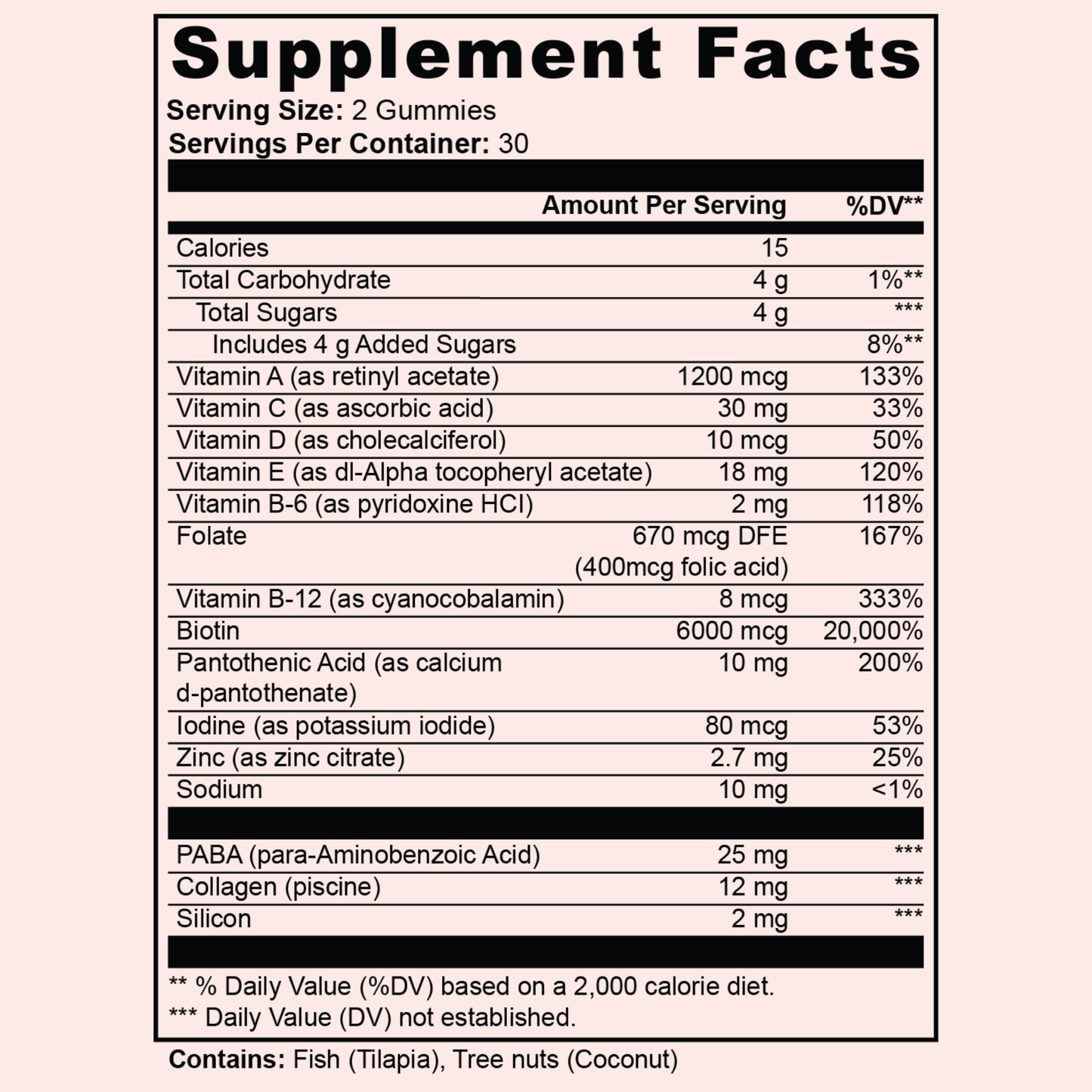 Hair, Skin & Nails Gummies